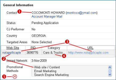 Five affiliate denial factors