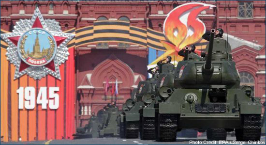 Victory Day Parade 2010 in Moscow